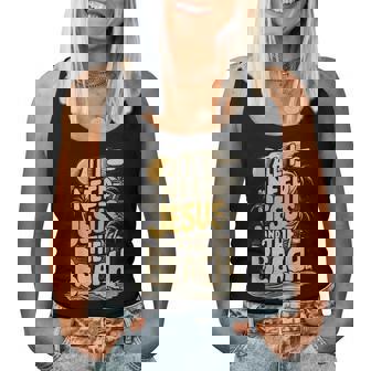 All I Need Is Jesus And The Beach Christian Summer Women Tank Top | Seseable FR