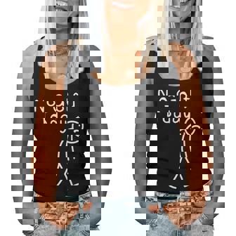 No Golf Today Sad Stickman Golfing Golfer Women Women Tank Top - Monsterry