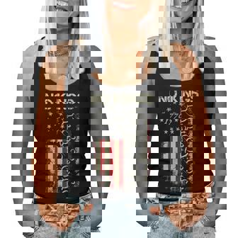 No Kings In America 1776 We The People Usa Flag Patriotic Women Tank Top - Thegiftio