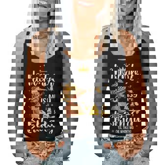 November Is My Birthday African American Woman Birthday Women Tank Top | Seseable CA