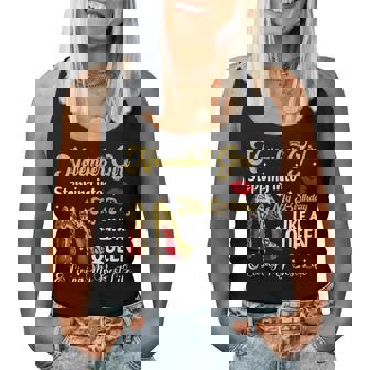 November Woman Girl Leopard High Heels It's My Birthday Women Tank Top | Seseable CA