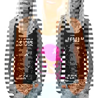 In October We Wear Pink Black Breast Cancer Awareness Women Tank Top - Thegiftio