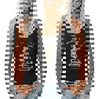 Off To Praise The Lord Christian Frog Women Tank Top | Seseable UK