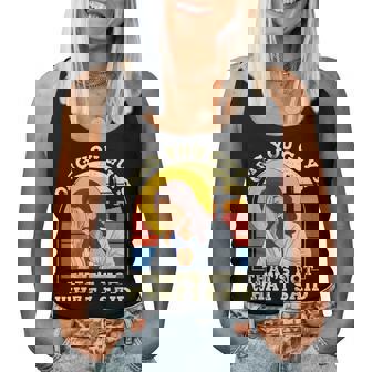 Omg You Guys That's Not What I Said Jesus Christian Women Tank Top - Monsterry