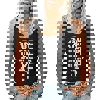 One Life Live It Motivation Pour Hommes Et Enfants Débardeur pour femme - Cadeauxyz