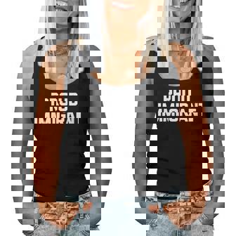 Orgulloso Immigrant Divertido Diciendoarcástico Novedad Humor Cuello Camiseta sin mangas para mujer - Regaloses