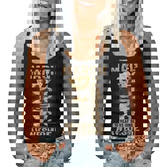 Ours En Peluche Pour 10 Ans Mars 2016 10 Ans Débardeur pour femme - Cadeauxyz