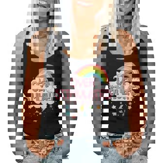 Overstimulated Rainbow Probably Overstimulated Women Tank Top - Monsterry