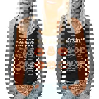 Pain Scale Spooky Pumpkin Fall Halloween Trauma Nurse Triage Women Tank Top - Monsterry