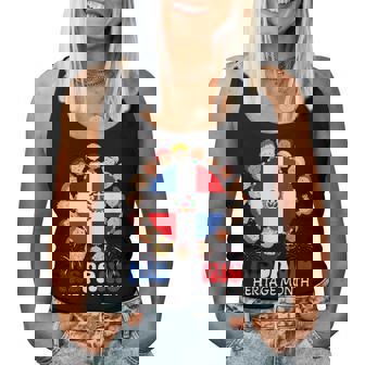 Hispanic Heritage Month Dominican Flag Dominicana Boy & Girl Women Tank Top - Monsterry