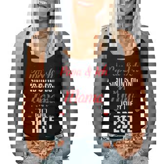 Papa Und Ichind Uns Einig Mama Ist Die Beste Tank Top Frauen - Seseable
