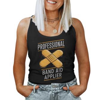 Paramedic Emt Ems Professional Band-Aid Applier Women Women Tank Top - Thegiftio UK