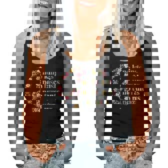 Peace Sign Flower No Kings Fascists Resist Protest Women Women Tank Top - Monsterry