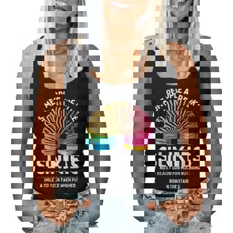 Some People Are Like Slinkies Sarcastic Quote Saying Women Tank Top | Mazezy