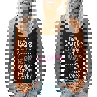 Phrase Drôle Cadeau Rigolo Fan De Licorne Humour Noël Débardeur pour femme - Cadeauxyz