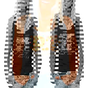 Physical Therapy Fall Pta Dpt Pt Autumn Thanksgiving Women Tank Top - Thegiftio