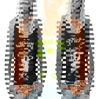 Pickleball Ghosts Halloween Costume Women Women Tank Top - Seseable