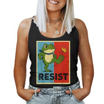 Portland Frog Protest For And No Kings Women Tank Top - Thegiftio UK