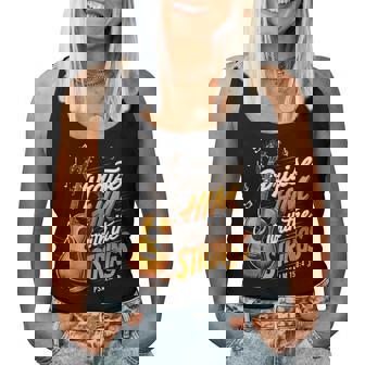Praise Him With The Strings Psalm 150 4 Christian Guitar Women Tank Top - Monsterry