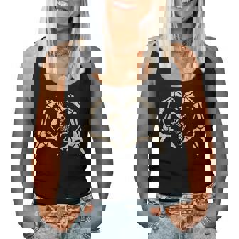 Pregnant Baby Skeleton Spooky Season New Mom Halloween Women Tank Top | Seseable CA