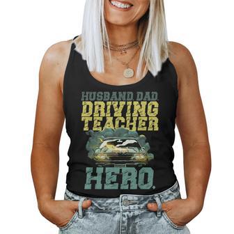 Profesor De Autoescuela Driving Teacher Dad Camiseta sin mangas para mujer - Regaloses
