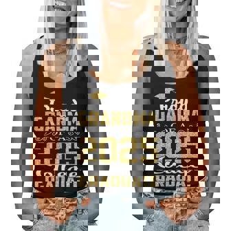 Proud Grandma Of 2025 Graduate College Graduation Women Tank Top - Thegiftio