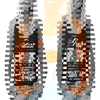 Proud Mom Of A Basketball Senior Class Of 2026 Graduation Women Tank Top - Monsterry