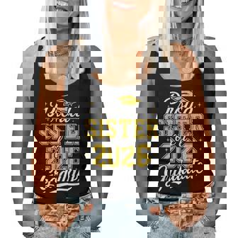 Proud Sister Of A 2026 Graduate Class Of 2026 Graduation Women Tank Top - Thegiftio