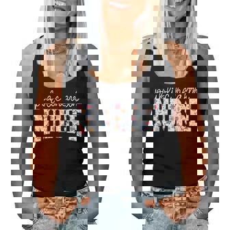 Public Health Nurse Floral Groovy Public Health Nursing Women Tank Top | Seseable CA