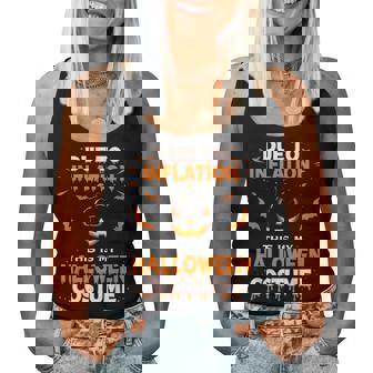 Pumpkin Halloween Costume Halloween 2025 Women Tank Top - Seseable
