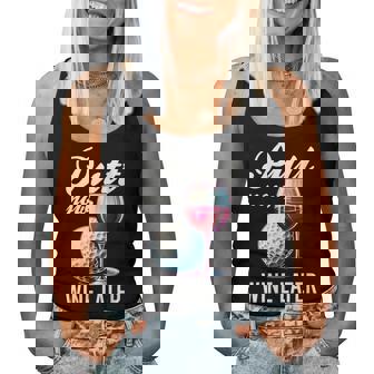 Putt Now Wine Later Golfing Product Women Tank Top | Seseable CA