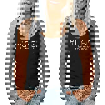 Putzen Ist Meine Therapie Reinigungskräfte Lustig Hausfrauen Tank Top Frauen - Seseable