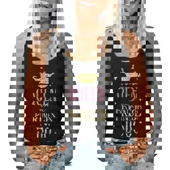 Queen And Princess Duo Matching Mom Mother Daughter Mommy Women Tank Top - Thegiftio