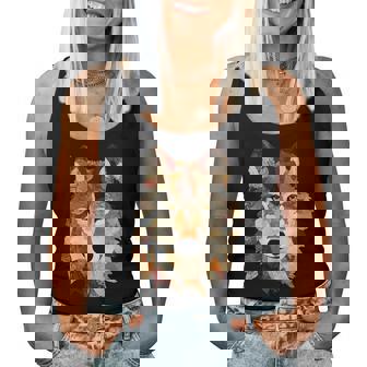 Quilt D'artintage En Patchwork D'animaux En Forme De Loup Et De Boho Débardeur pour femme - Cadeauxyz