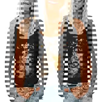 Raccoon Drinking Iced Coffee Animal Meme Women Women Tank Top - Monsterry