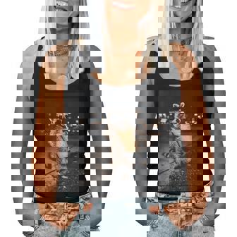 Raccoon Drinking Iced Coffee For Men Women Meme Women Tank Top | Seseable UK