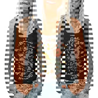 Radicalized By Basic Decency Floral Social Justice Feminist Women Tank Top - Thegiftio