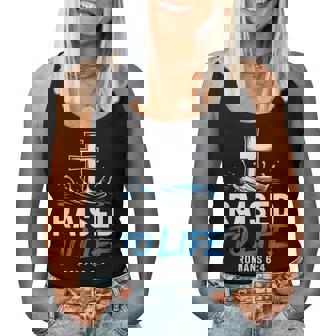 Raised To Life Water Baptism Bible Verse Christian Baptized Women Tank Top - Monsterry