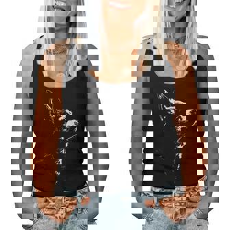 Retro Chihuahua Silhouette Graphic For Women Women Tank Top | Mazezy