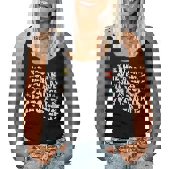 Retro Groovy Nunca Puedes Tener Demasiada Mafalda En Tu Camiseta sin mangas para mujer - Regaloses