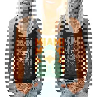 Retro Miami Vibes Animal Vintage For Women Women Tank Top | Seseable UK