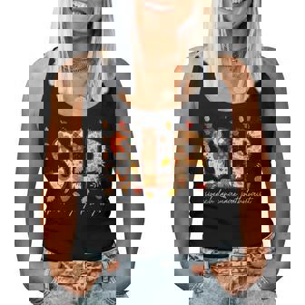 Retro Slp Pumpkin Fall Autumn Speech Therapist Women Tank Top - Monsterry