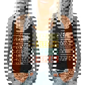 Retro Vintage Eat Sleep Fly Repeat Pilot For Men Women Tank Top | Seseable UK