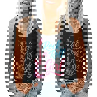 Rock'n Roll Girl Band Guitar Music Lover Girls & Women Women Tank Top | Seseable FR