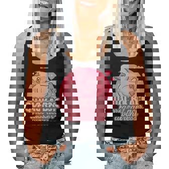 Rubber Duck Breast Cancer Awareness Month Rubber Ducky Women Women Tank Top - Thegiftio