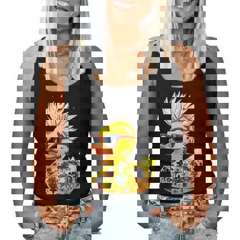 Rubber Duck Punk Rock Mohawk Rocker Bébé Garçon Débardeur pour femme - Cadeauxyz