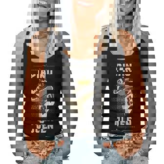 S Pianiste Musicienne Princesse Filles Piano Reine Débardeur pour femme - Cadeauxyz