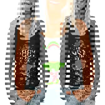 The Sassy Elf Christmas Family Mom Girls Xmas Party Women Tank Top | Seseable UK