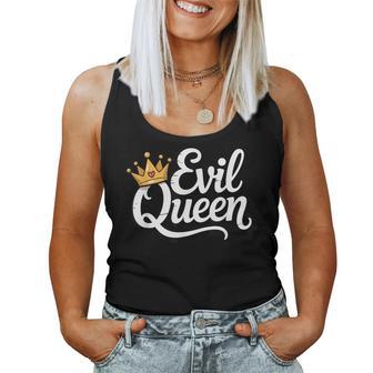 Sassy Evil Queen Crown Costume Women Tank Top - Thegiftio UK