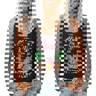 I Scout Like A Girl Try To Keep Up Scouting Retro Women Tank Top - Thegiftio